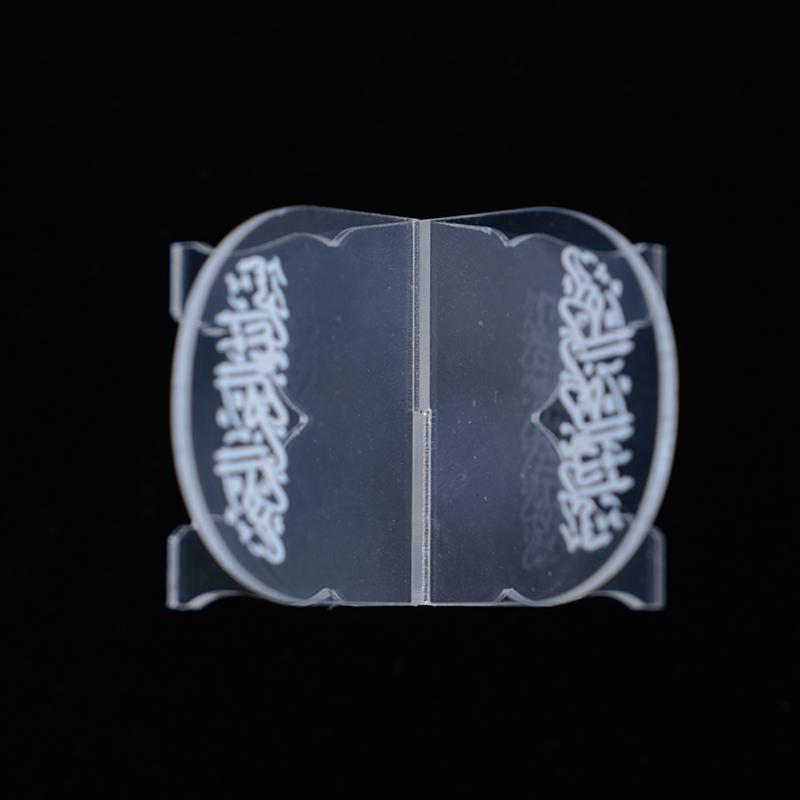 Muslim Ramadan Table Decor Rack Card Photocard Acrylic Stand Holder Eid Mubarak Holder Desk Ornament Party Supplies Ornament