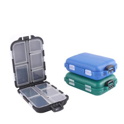 Outdoor Plastic Accessory Tool Fishing Tackle Boxes Lure Container Bait Storage Case Fishhook Box