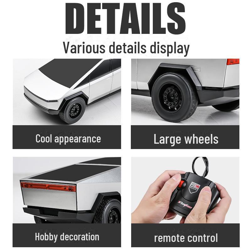 "Tesla Cyber Pickup Electric RC Toy Car for Kids - Large Gift, Hot Selling"