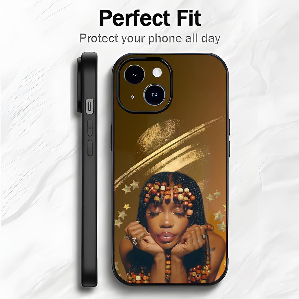 Soulful R&B American Singer S-SZA Phone Case Phone Case Trend Soft Packaging Lightweight For iPhone17 16 15 14 ProMax