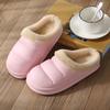 New autumn and winter couple EVA waterproof cotton slippers home thickened warm non-slip deodorant cotton slippers