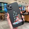 New Year Christmas Trees TPU Phone Case For iPhone 16 15 14 13 12 11 Pro Max X XS XR 7 8 Plus SE2 Shockproof Soft Silicone Cover