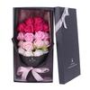 18pcs Romantic Valentine's Day Eternal Flower 18 Soap Rose Bouquet Gift Box Mother's Day Birthday Gift