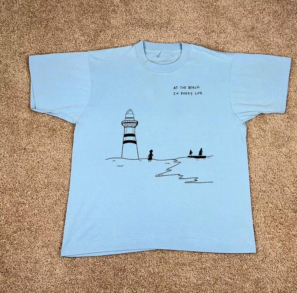 Gigi Perez At The Beach In Every Life Album T Shirt Full Size S-5XL Unisex T-Shirt S