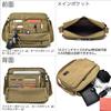 Shoulder Bag for Crossbody Large A4 Card Shoulder Bag SH336 [MT's SHOP] Men, Bag, Capacity, Size, Canvas, Multi-functional, Multi-storage, Pocket,