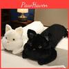 Black Cat Plush Pillow Long Body Cushion Soft Doll For Bed Snuggling And Kids Fun