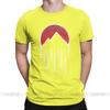 Twin Peaks T Shirts Men Red Pine Tree Moon High Quality Tops Short Sleeve