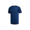 T Shirts Men's Blue Crew Neck Moderate Straight Fit EB8047