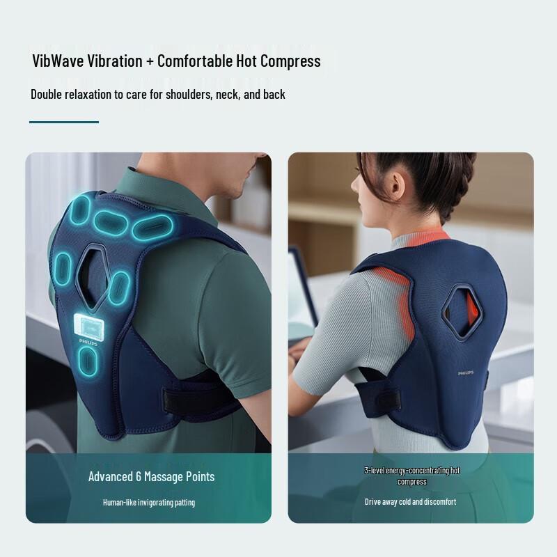 Philips Smart Posture Corrector & Back Massager CN plug (adapter included)