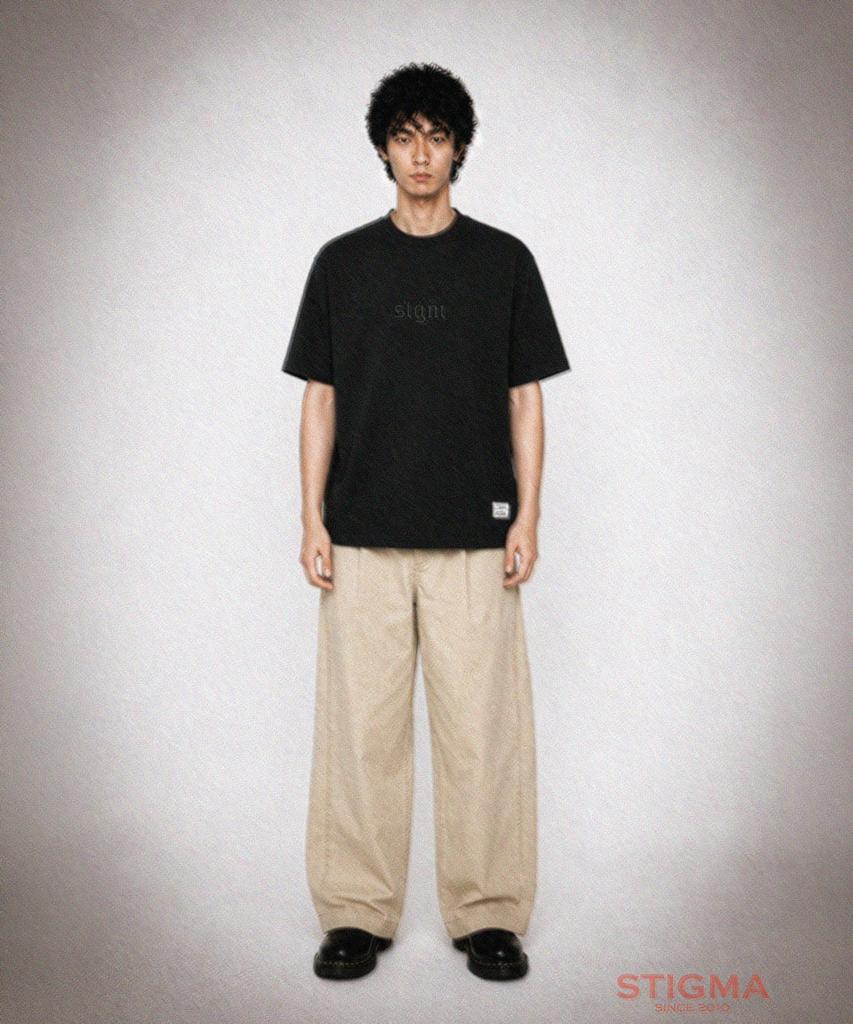 STIGMA Ml Washed T-Shirts Black