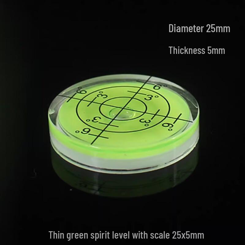 Green Scale Bubble Level