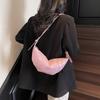 2025 New Spring and Summer Retro Croissant Bag Bag Sen Meng Commuter Women's Bag Crossbody Bag One Shoulder Underarm Bag Dumpling Bag