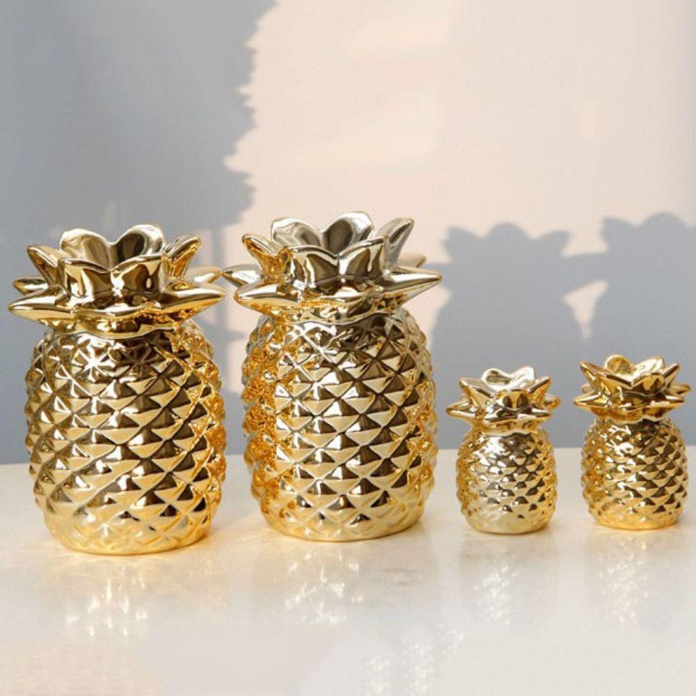 Style Simple Design Pineapple Ornaments Wine Cabinet Decoration Decoration Props Tabletop Ornaments