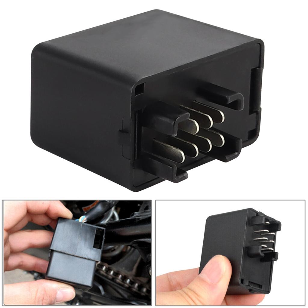 7 Pin 12V Turn Signal Indicator LED Flasher Relay for Suzuki Bandit GSF GSXR 600 750 1000 SV650 VL250 GSR 600 750 SFV 650 GSX