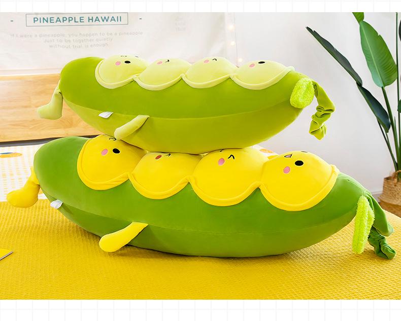 Long Plush Pea Caterpillar Doll - Perfect for Sleeping & Birthday Gifts for Girls