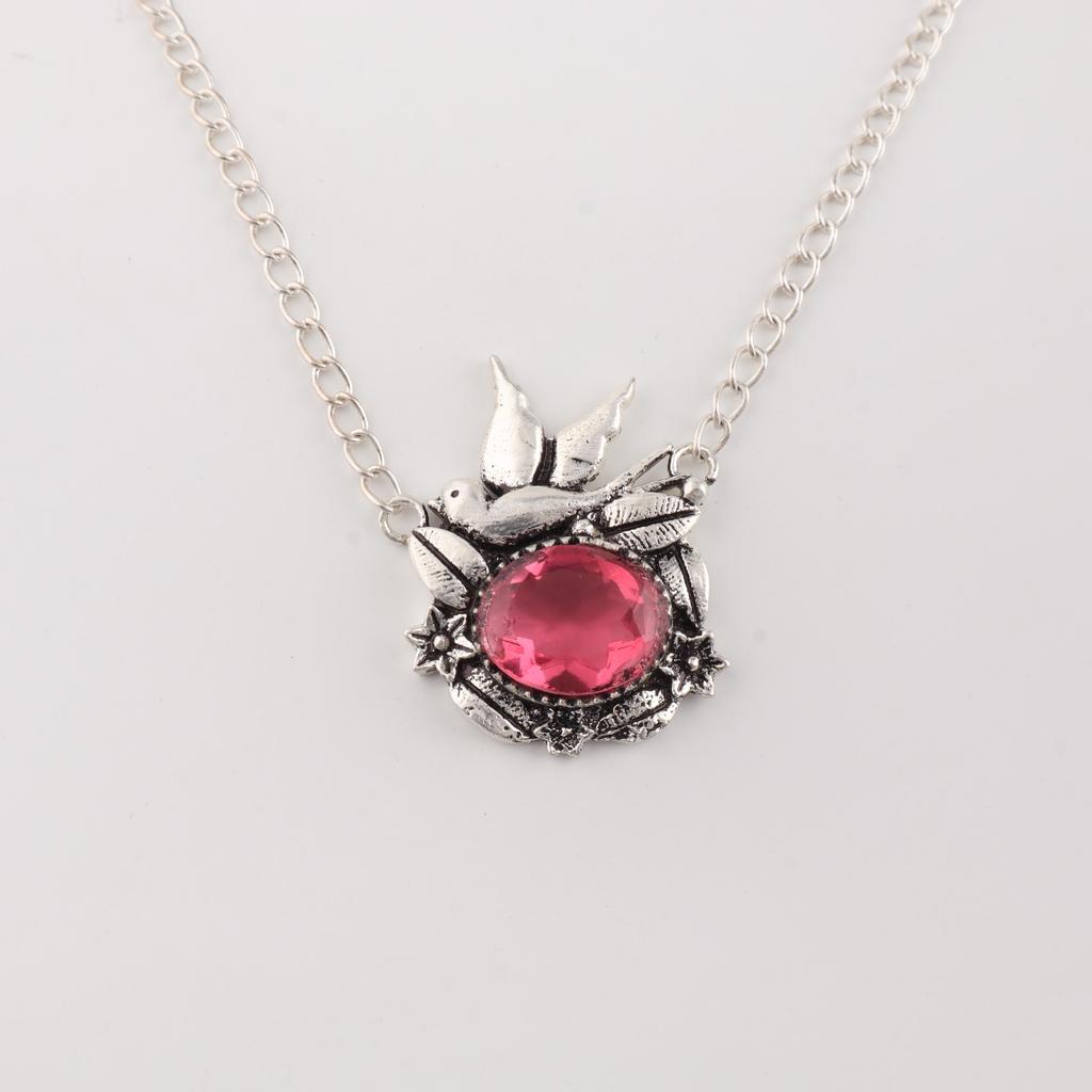 Pink Tourmaline Gemstone 925 Sterling Silver Precious Pendant 0.5" Women Jewelry For Love CP-43-4