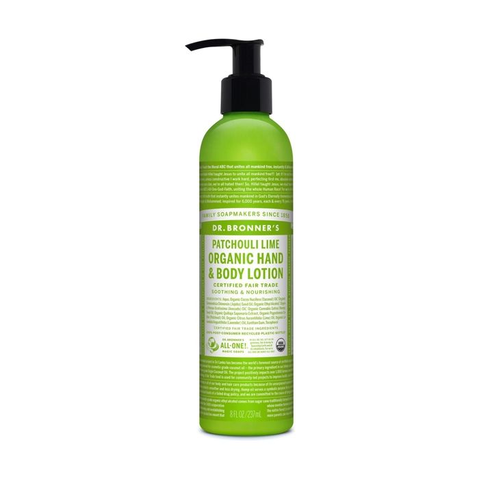 DR. BRONNERS - Crème Fluide Patchouli-Citron Vert 240 Ml De Crème