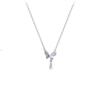 JMXD-Smart, Temperament Butterfly Necklace Women's High Sense Versatile Pearl Fringed Collarbone Chain