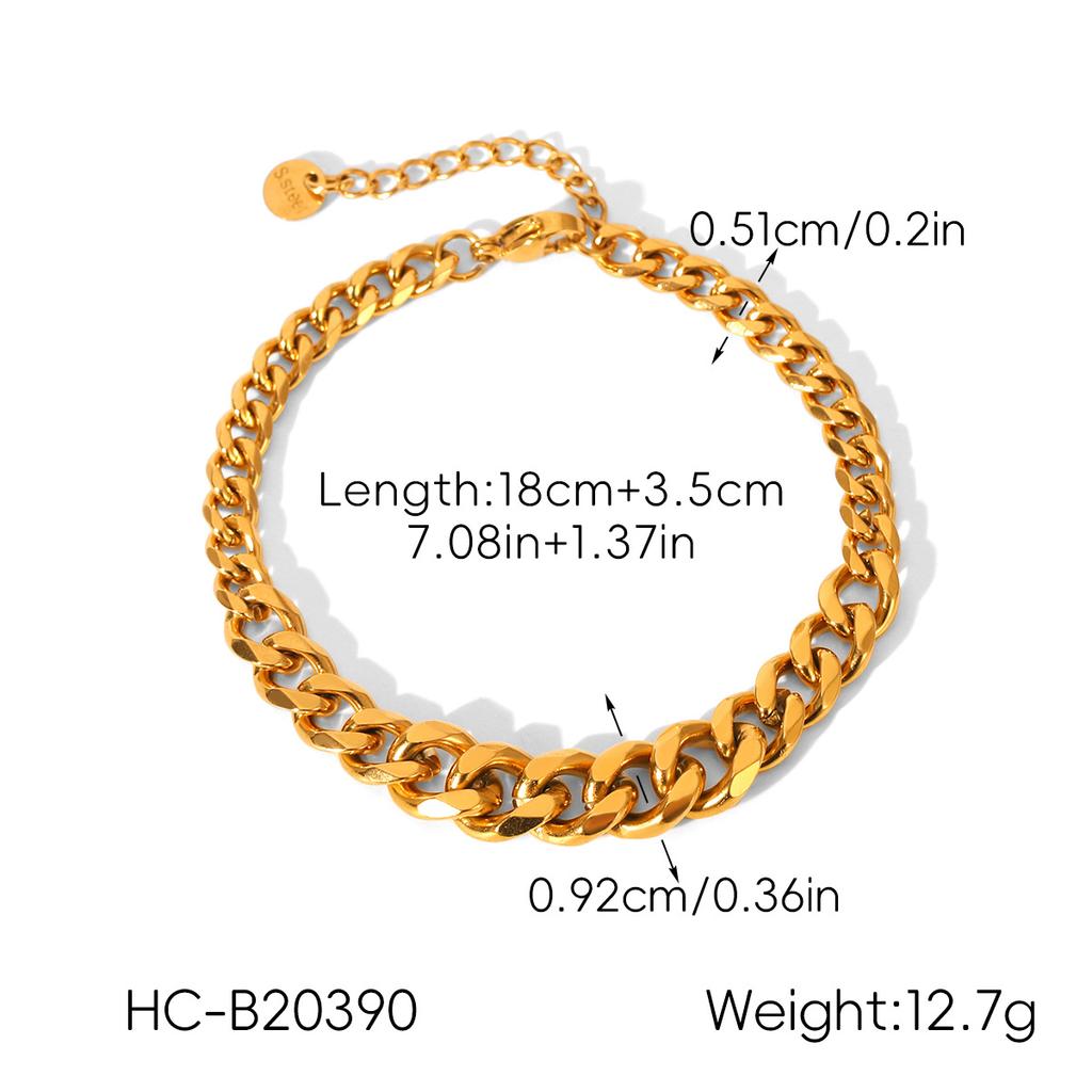 Gold and silver color-block bracelet, light luxury minimalist hand jewelry, premium titanium steel bracelet accessory