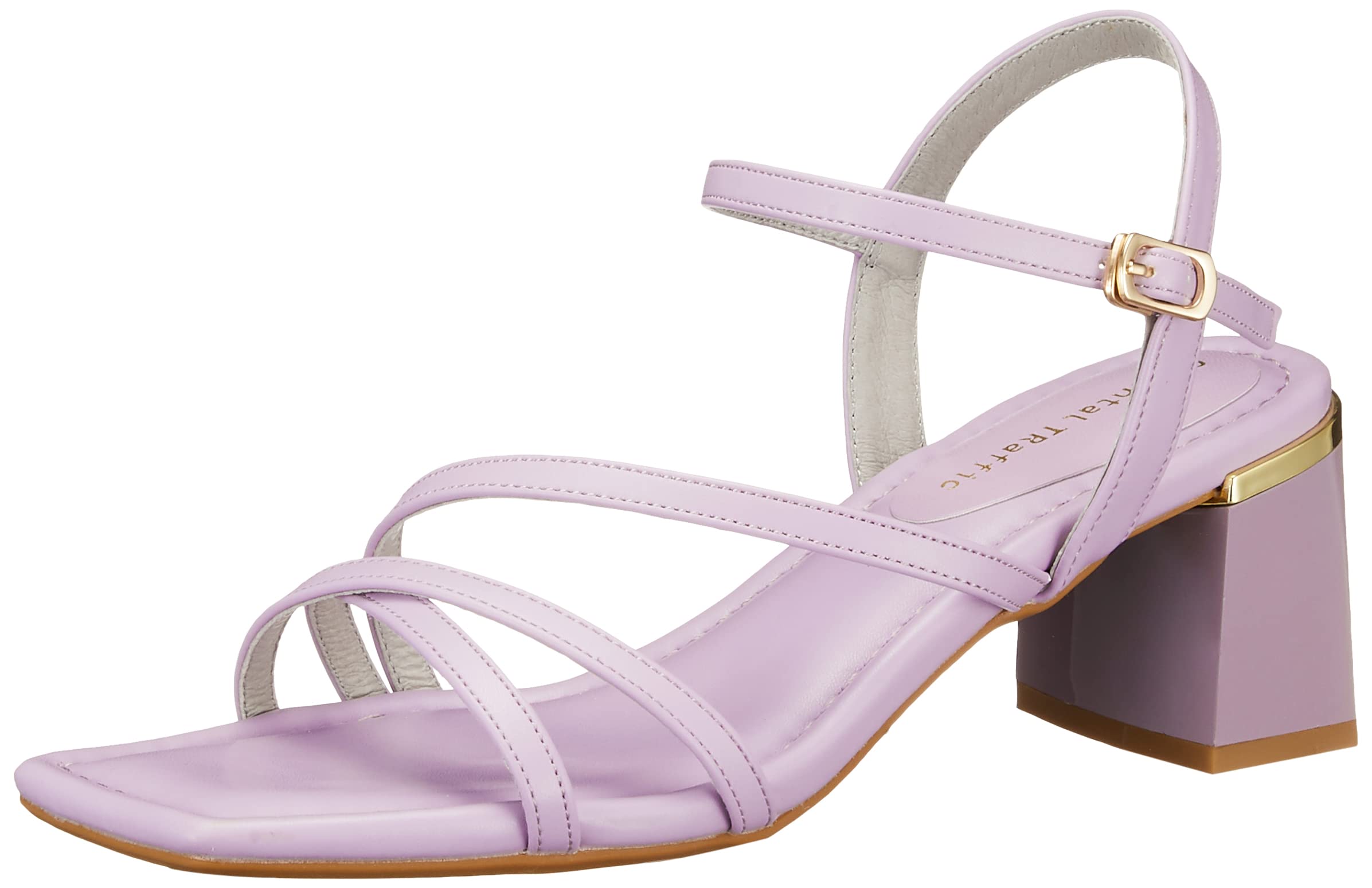 Narrow Strap Metallic Line Sandals31218 5790₽