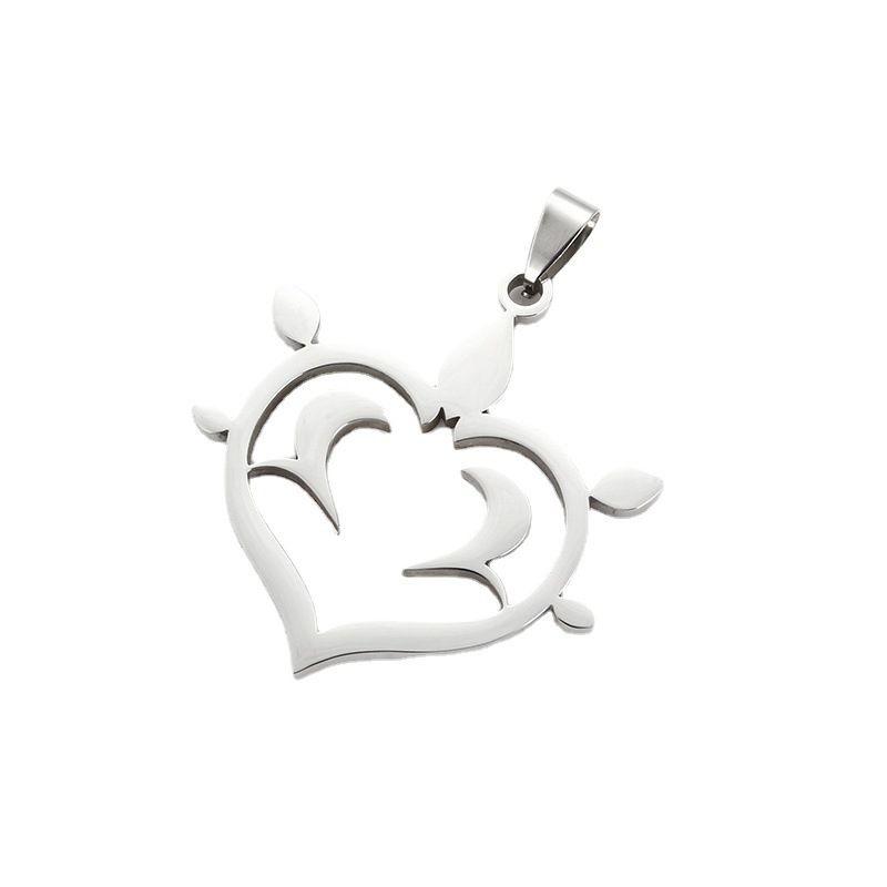 Genshin Impact Eye Of God Pendant Stainless Steel Necklace For Anime Lovers