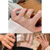 Fashionable Copper Butterfly Bow Ring For Women Versatile Adjustable Finger Jewelry