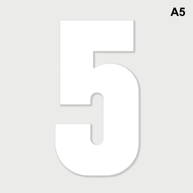 Trash Can Dustbin Number Sticker Self Adhesive Wheelie Bin Stickers Garage Decals Diy Free Combination Weatherproof