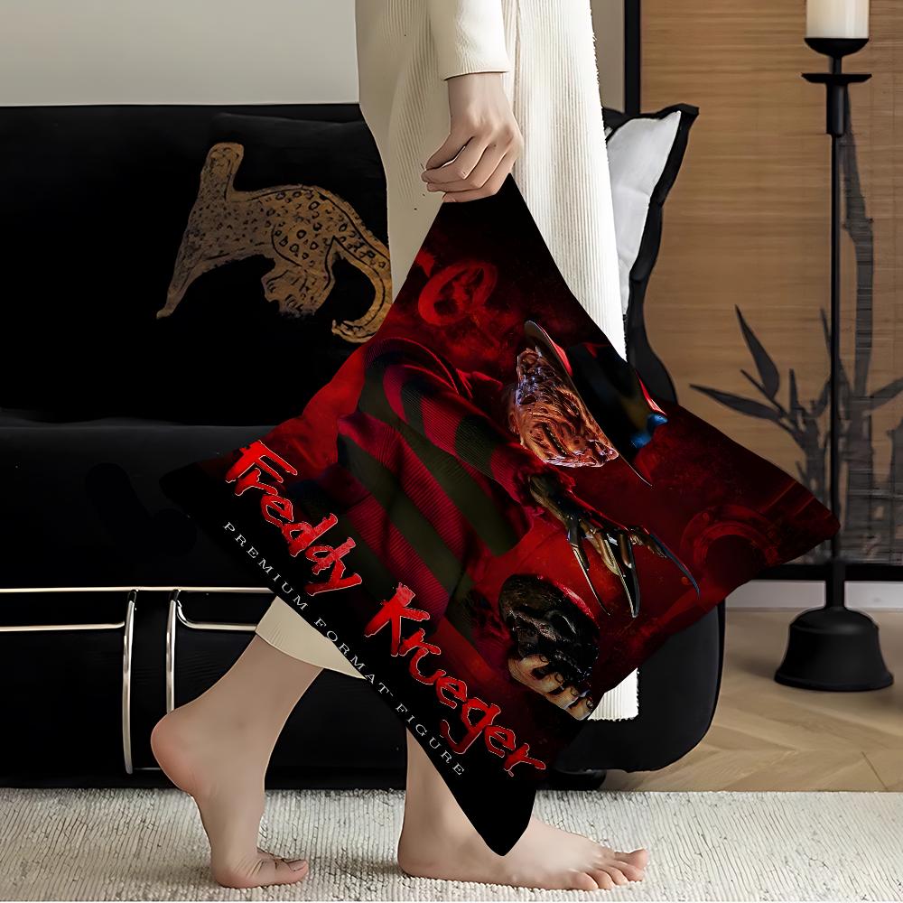 F-Freddy K-Krueger Movie Pillowcase toon Gift Cushion Cover Bedroom Home Sofa Chair Seat Decor pillow case