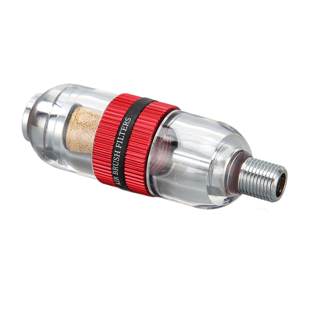 Wasser-Öl-Abscheider mit 3 Filterwatte Einfach zu installieren Airbrush-Filterersatz für Spritzpistole