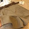 Women's Summer Wide-Leg Belted Shorts