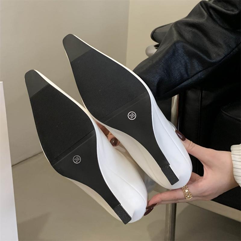 Eilyken Autumn Winter Design Pointed Toe Women Knee High Boots Ladies Shoes Wedges Heels Modern Long Booties Largas Mujer