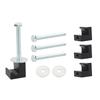 Pack of 2 Truck Tool Box Mouting Kit Pickup Toolbox Tie Downs Heavy Duty