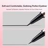 Liquid Eyeliner Pencil Adai Flower Makeup Cosmetics Black Brown 24 H Waterproof Relief Design