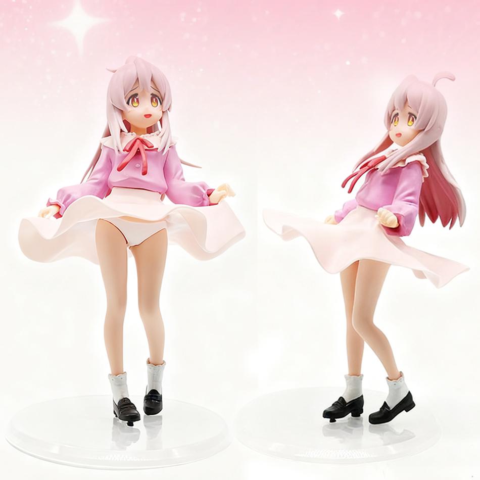 In Stock 18Cm Ooyama Mahiro Standing Figure Cute Anime Girl Model Pvc Action Figure Collectible Model Toy Birthday Gift For Kids