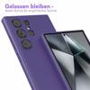 Husă pentru Samsung Galaxy S23 Ultra - Protecție Silicon Lichid Ultra Subțire Violet Închis
