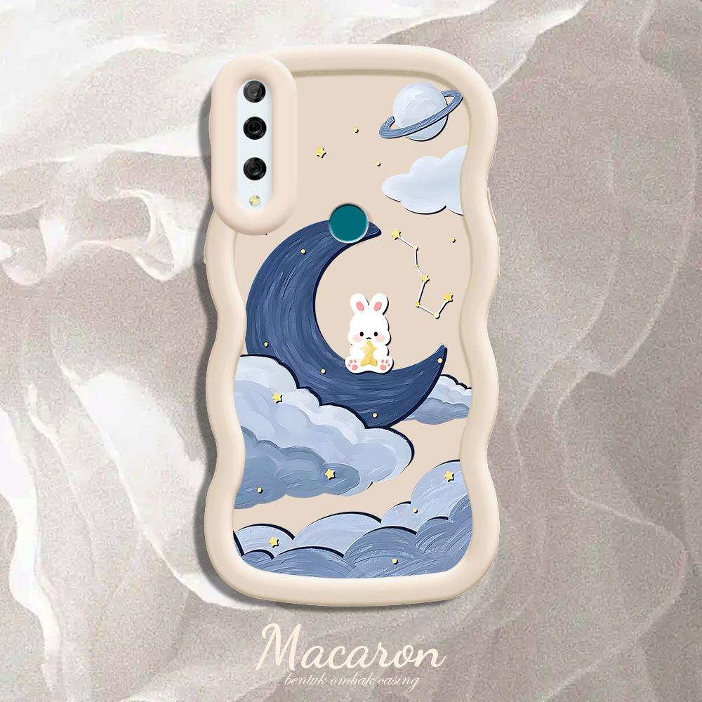 

Окрашенный узор Big Wave Edge Мягкий силиконовый материал Macaron чехол для телефона противоударный защитный резиновый чехол для iPhone Huawei Honor Infinix Tecno Tecno Spark 6 Go белый