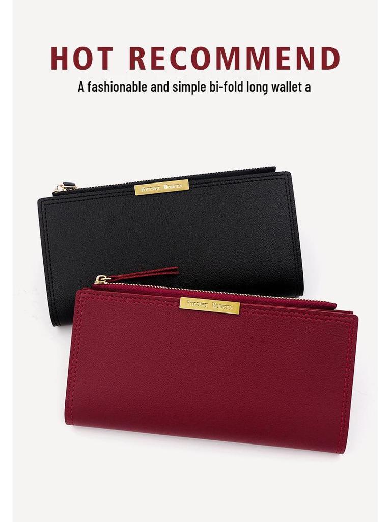 Korean Style Women's Bifold Wallet and Card Holder