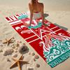 Ultra-Soft Beach Towel with Liverpool Football Club Theme,Ideal for Pool - Camping, Diving - Perfect Travel Essential, Vibrant Beach Towel.