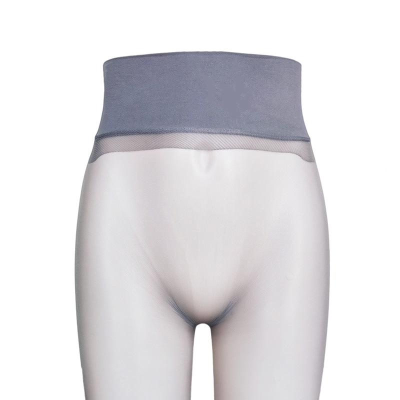 5D Ultra Thin Invisible Skinny Leg Tights Women Sexy Transparent Stockings With Foot Shape 360 Traceless Deep Crotch Pantyhose