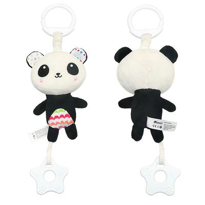 מוזיקה צעצוע תלוי לעגלת תינוק פאזל תלוי למיטה צעצוע קטיפה