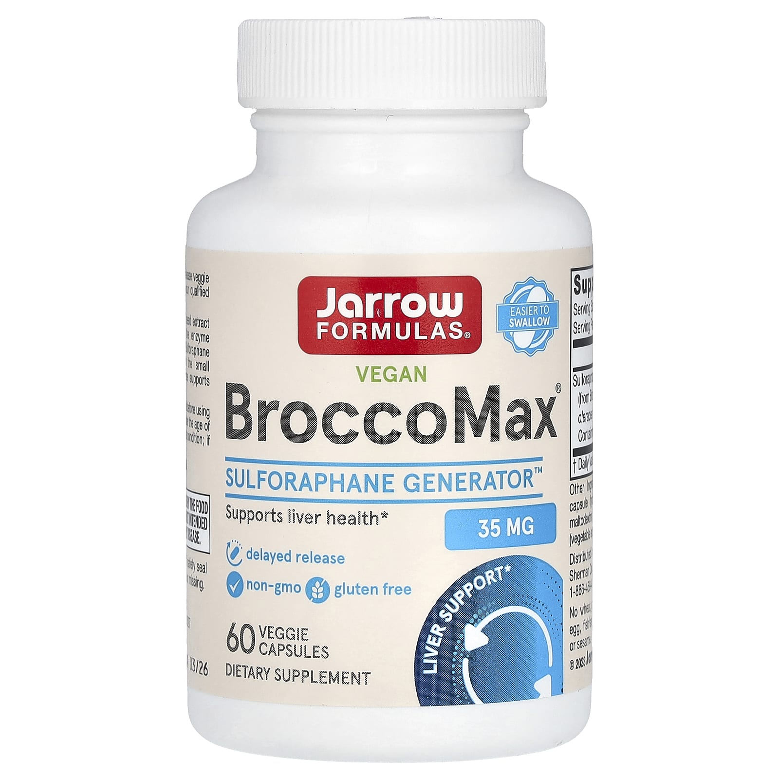 

Veganbroccomax, 60 Veggie Capsules (17.50Mg per Capsule)