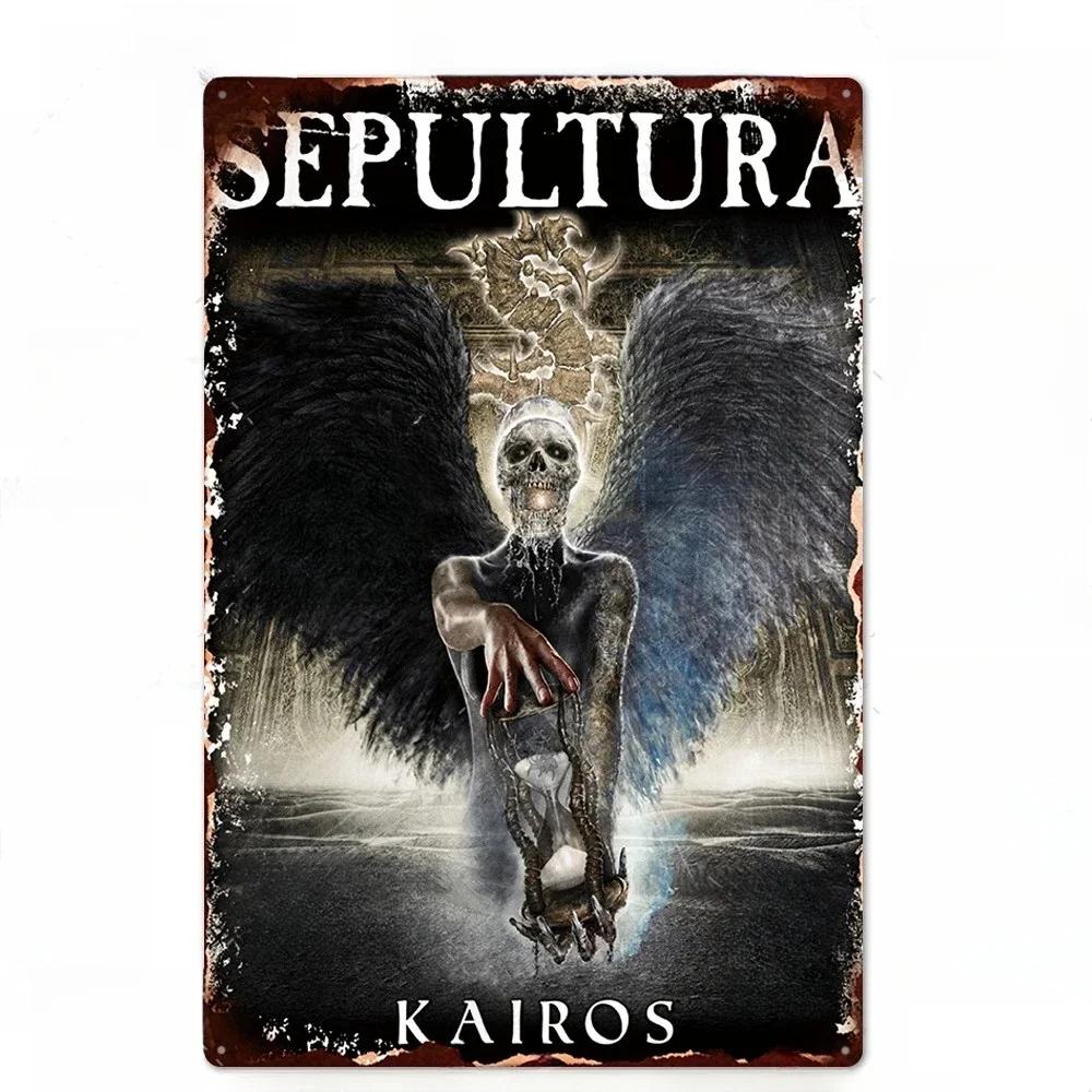 Vintage Rockband Metallschild Poster Aluminiumplakette Wandplatte Für Man Cave Werkstatt Bar Pub Garage Club Retro Heimwanddeko