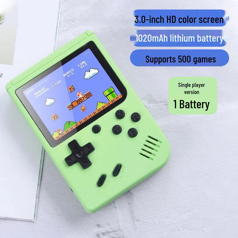 

New SUP Retro Handheld Game Console: Nostalgic Classic Game Device for Kids, Portable and Old-Fashioned Russian Design.