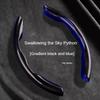 Peach Wood Grain Steering Wheel Cover Ultra-thin Carbon Fiber Car Handle Cover Universal Protective Case Wooden Auto Steering