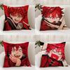 Manga G-Gokurakugai Cushion Cover Premium Comfort Reversible Pillow Cover - Dual - Use Design for Home & Car