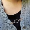Zinc Alloy Round Sweater Shawl Clips Fasteners Back Cincher Clip Clothes Tightener For Fixing Blouse Traditional Attire