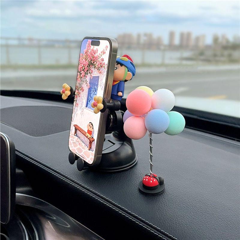 2025 Shin-chan Women's Suction Cup Dashboard Phone Holder