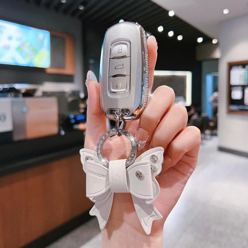 Protective Car Key Case for Geely Emgrand, Boyue L, Xingrui, Xingyue L, Binrui, ICON, Binyue, HaoYue