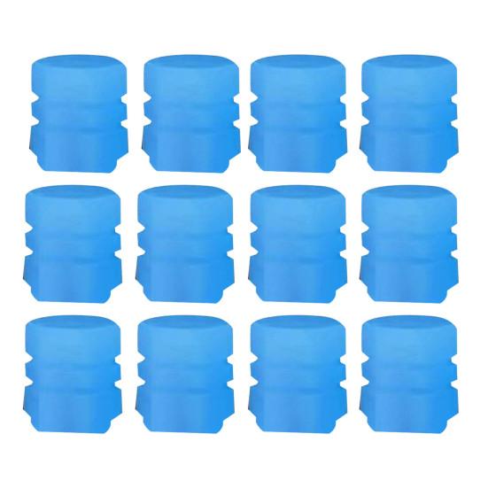 Glow In The Dark Tire Valve Caps Universal Tire Valve Stem Covers for Car Truck SUV Motorcycle Night Safety Lights Dustproof Tire Accessories