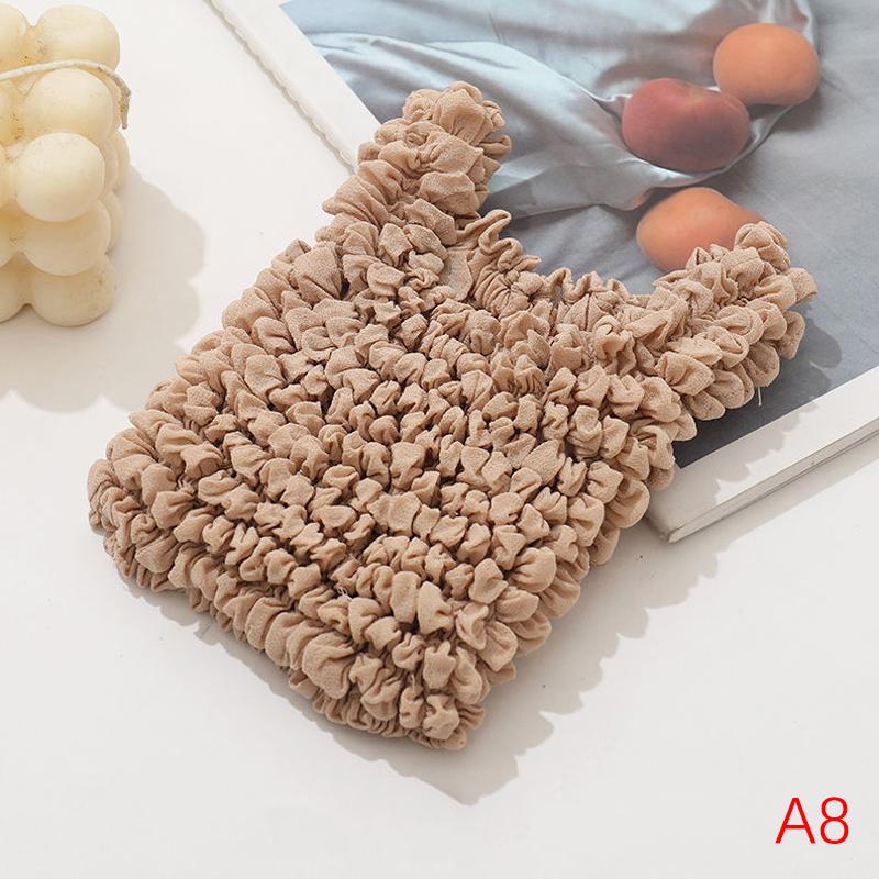Magic Expansion Pleated Flexible Stretch Bag Large Capacity Shopping Elastic Portable Handbag Reusable Mini Tote